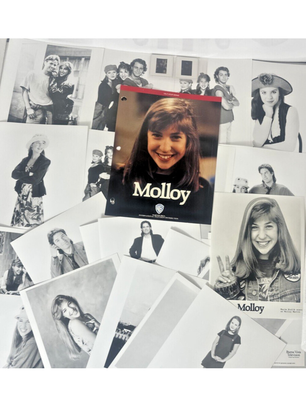 Vintage Blossom TV Show Press Photo Lot Molloy Mayim Bialik Buena Vista 1991